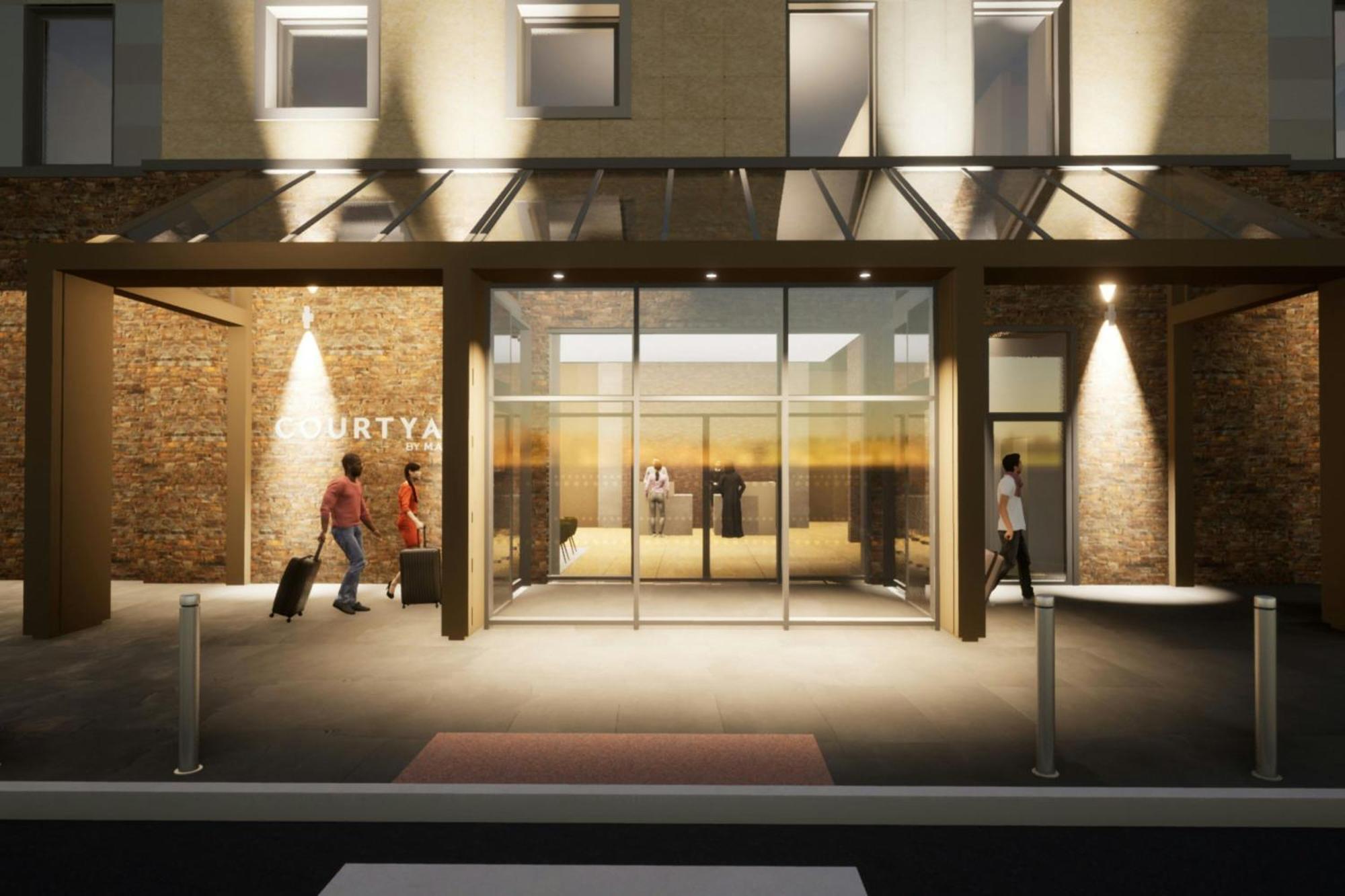 Courtyard By Marriott Sheffield Hotel Bagian luar foto