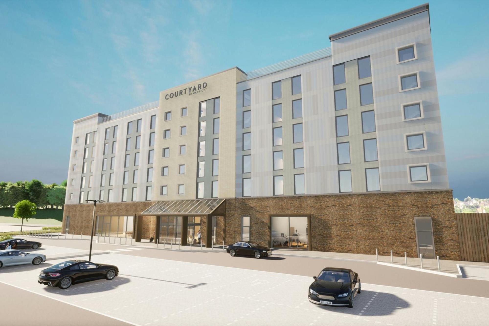 Courtyard By Marriott Sheffield Hotel Bagian luar foto