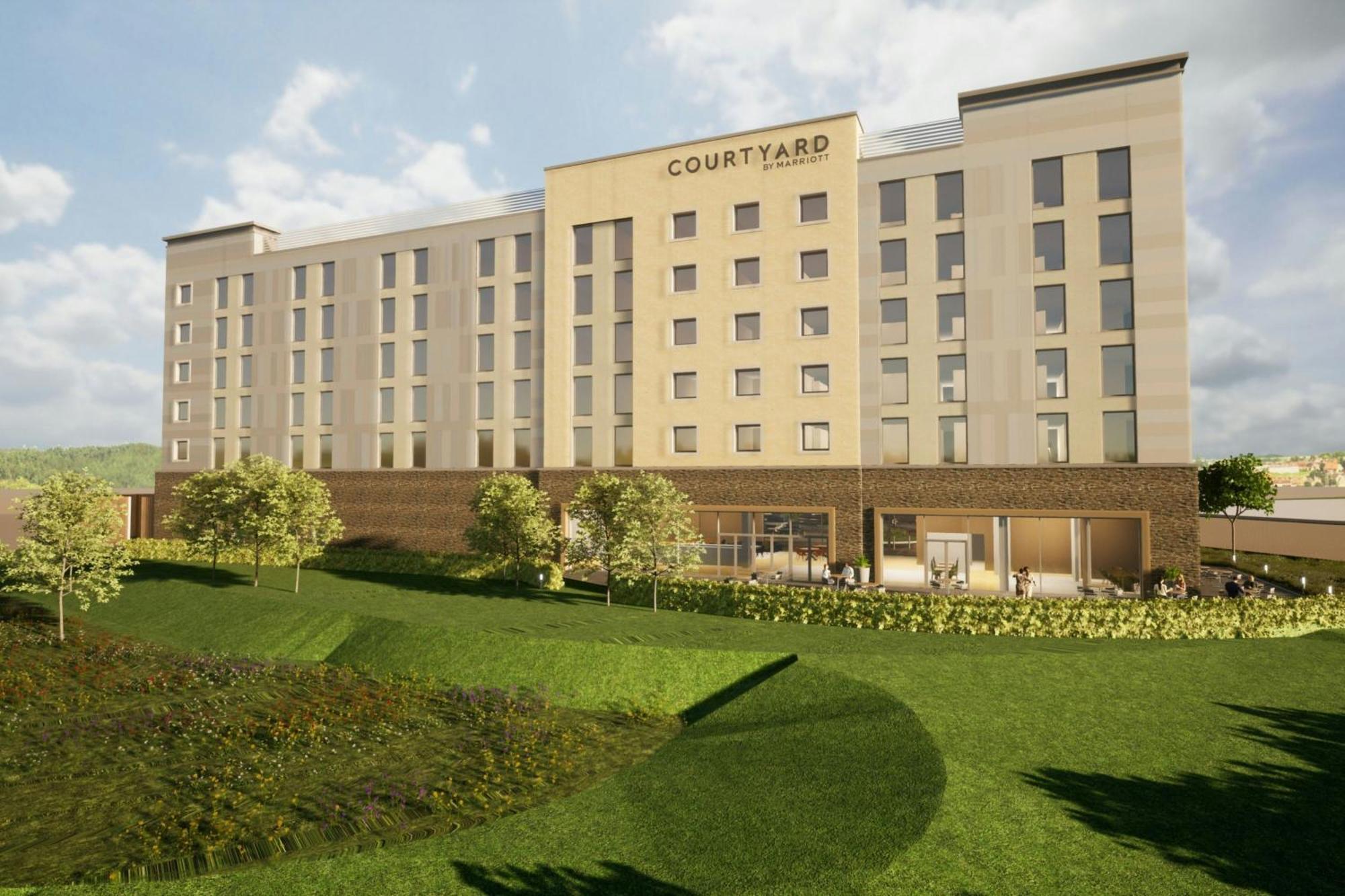 Courtyard By Marriott Sheffield Hotel Bagian luar foto