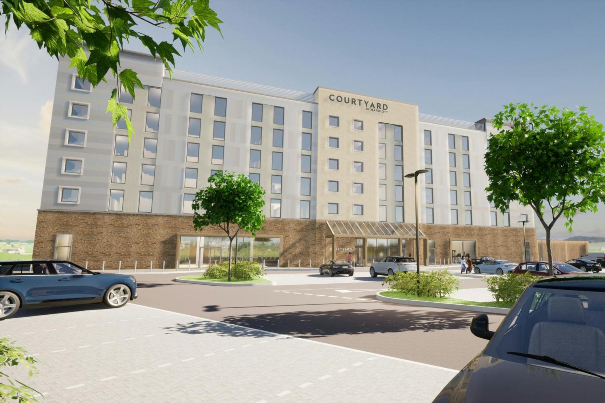 Courtyard By Marriott Sheffield Hotel Bagian luar foto